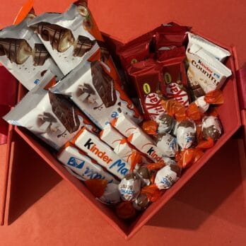 Love Box – Un coeur rempli d’amour et de chocolats